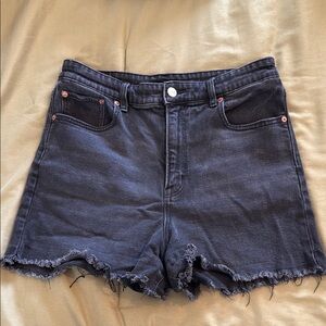 American Eagle Outfitters Dark Gray Jean Shorts